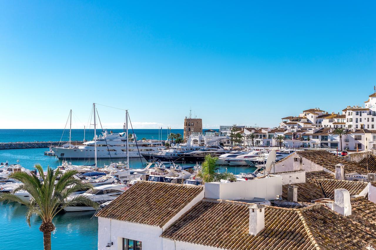 Апартаменты Front Line Penthouse Puerto Banus With Sea Views Марбелья Экстерьер фото