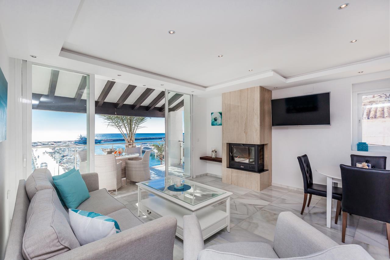 Апартаменты Front Line Penthouse Puerto Banus With Sea Views Марбелья Экстерьер фото